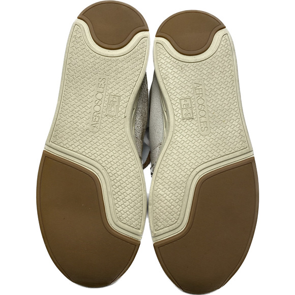 Aerosoles Sing Song Tan Leather Drawstring Bootie - Picture 6 of 8